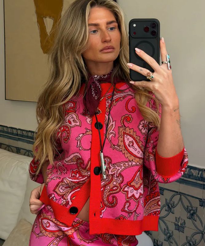 Never Fully Dressed Paisley Oslo Cardigan