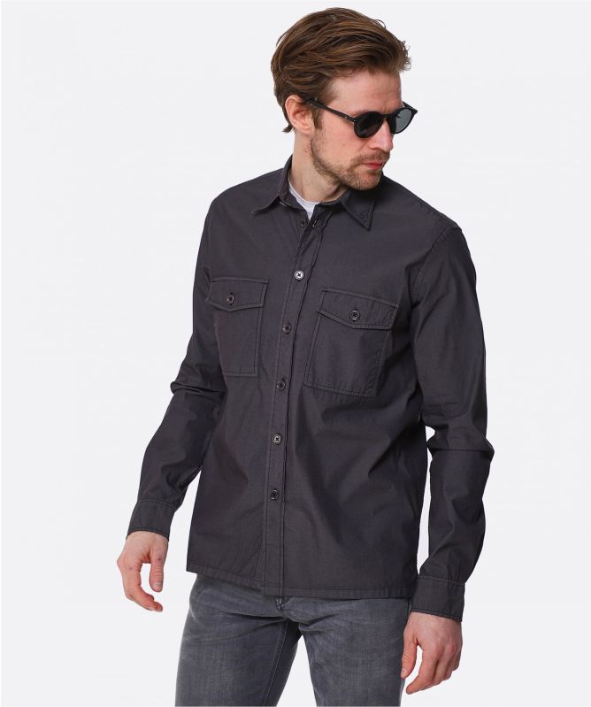 Paul Smith Seersucker Patch Pocket Shirt