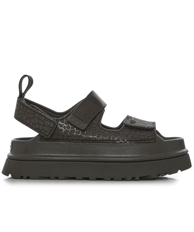 UGG GoldenGlow Embossed Sandals