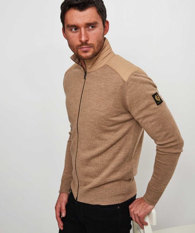 Belstaff Merino Wool Kelby Cardigan