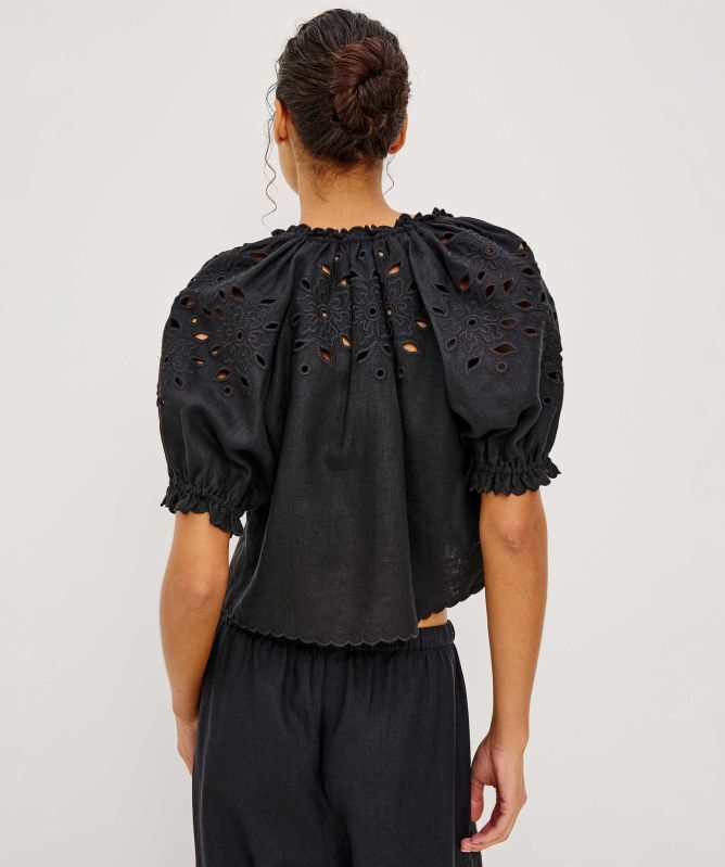 Rails Lizbeth Tie-Front Top