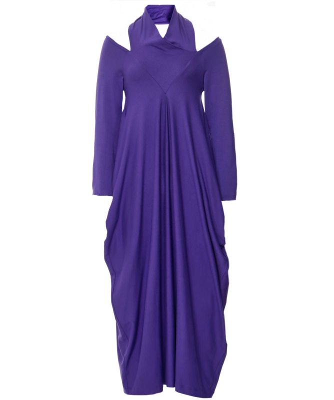 designer draped dresses ASOS Design - Draped Cape Bodice Maxi Dress - Women - Polyester - 4 US