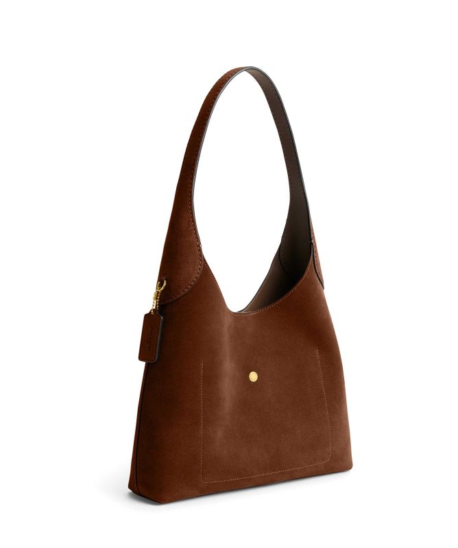Coach Suede Brooklyn Shoulder Bag 28