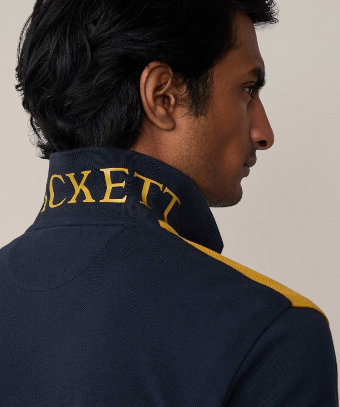 Hackett Heritage Colour Block Polo Shirt