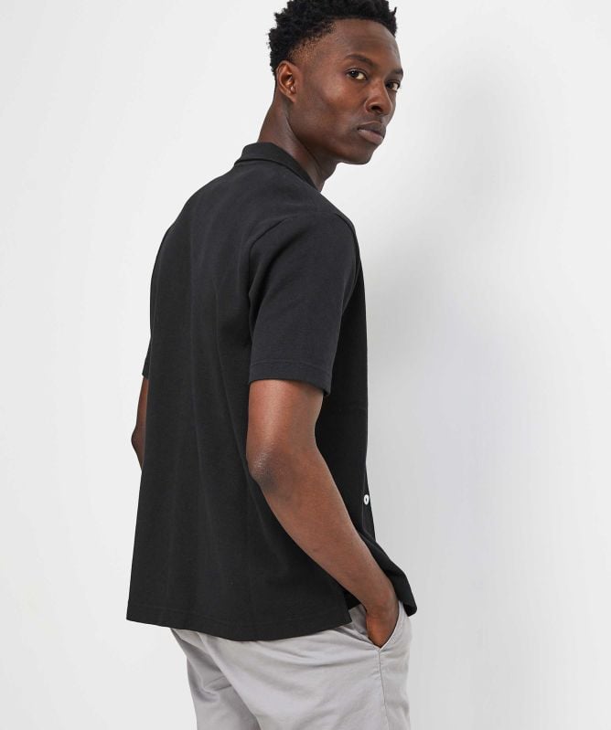 unfeigned Button-Down Polo Shirt