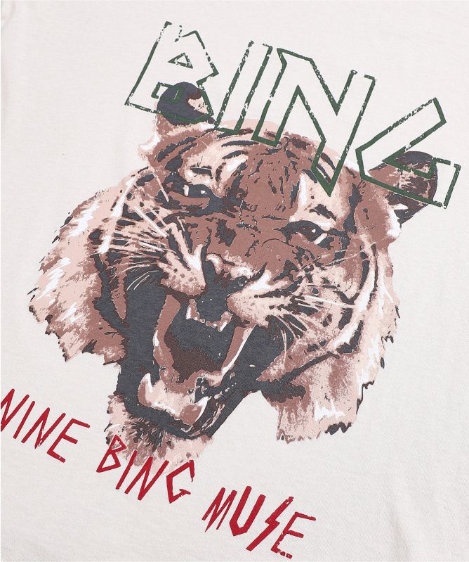 Anine Bing Organic Cotton Tiger Tee