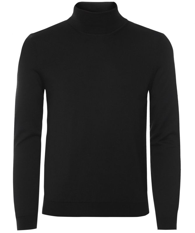 BOSS Virgin Wool Roll Neck Musso-P Sweater
