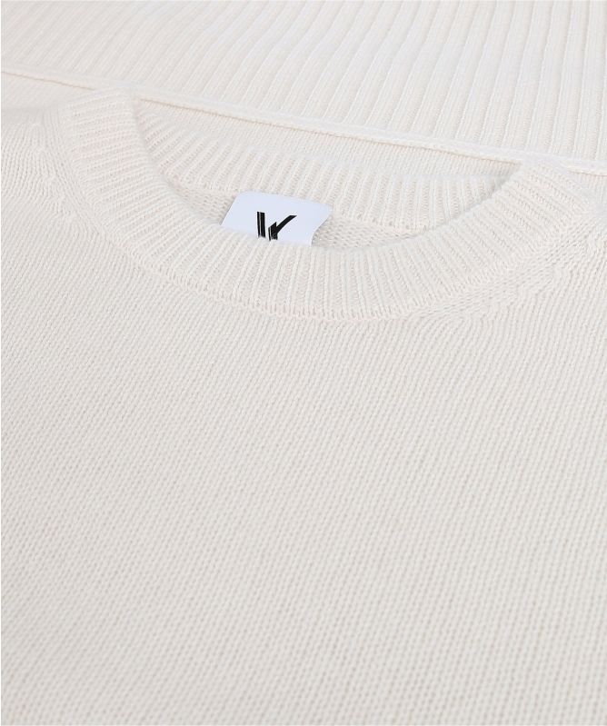 Van Kukil Ava Relax Neck Ribbed Sweater