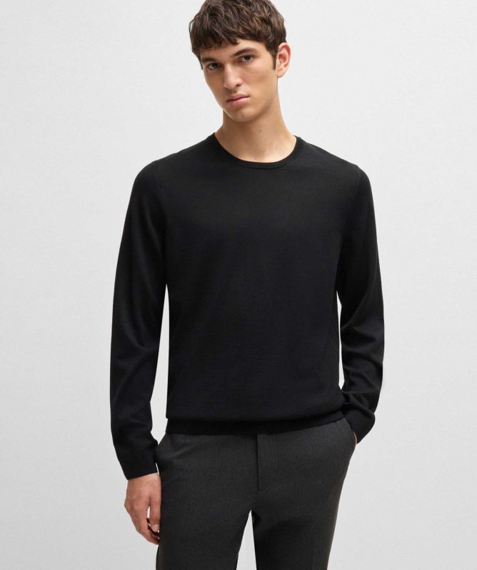 BOSS Merino Wool Leno-P Jumper