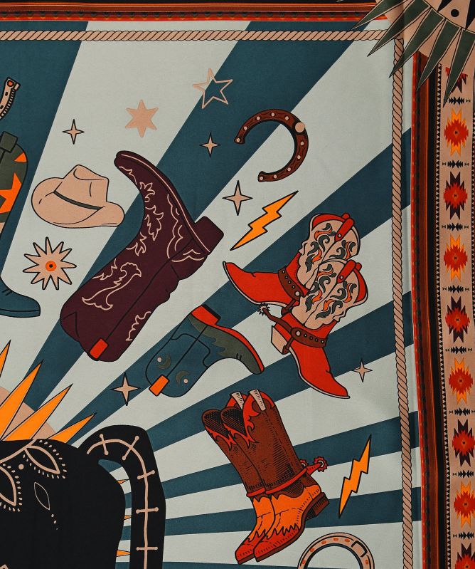 Wild Medium Crazyboots Scarf