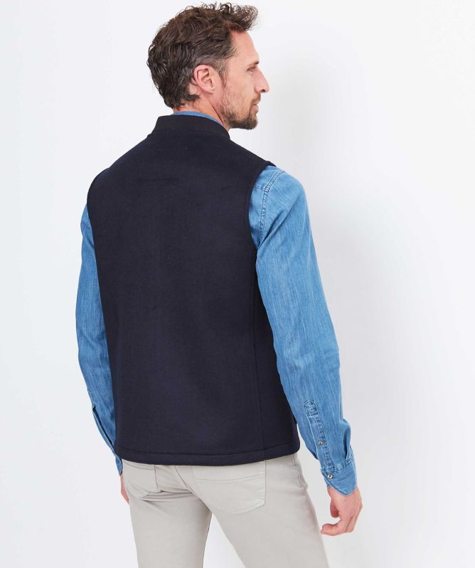 Burrows and Hare Wool Gilet