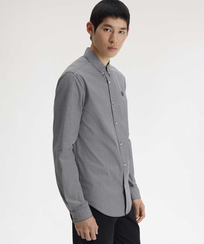 Fred Perry Micro Gingham Shirt