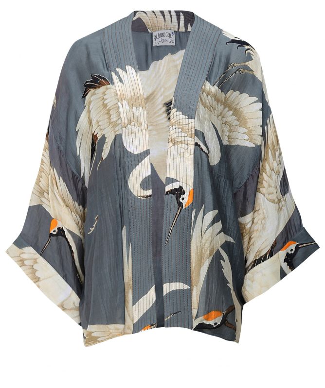 One Hundred Stars Stork Kimono