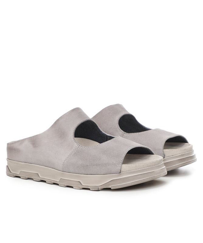 Lofina Suede Cut-Out Sandals