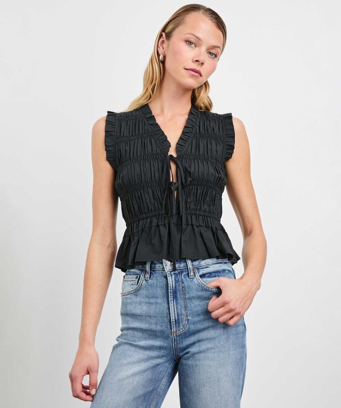 Rails Martine Smocked Top