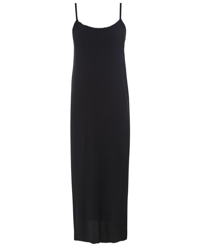 NU London Plisse V Neck Dress
