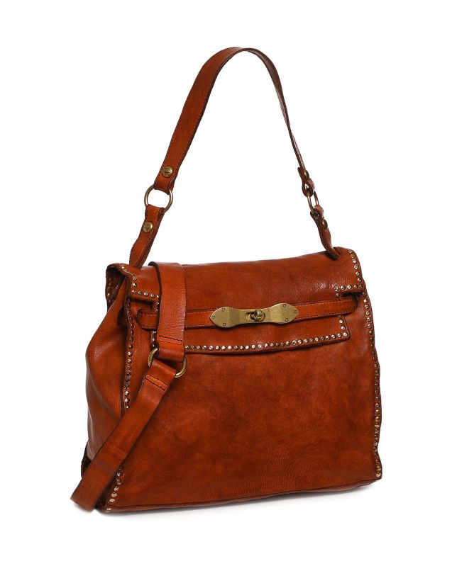 Campomaggi Kura Leather Shoulder Bag