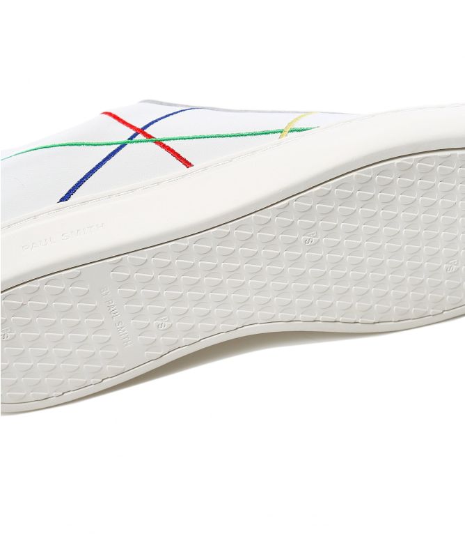 スニーカー PS BY PAUL SMITH Men Sneakers M2SREX66LLEA01 WHITE Paul Smith PS PAUL SMITH ポールスミス メンズローカット