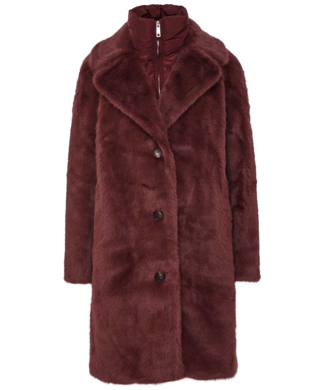 Rino and Pelle Geesje Faux Fur Coat