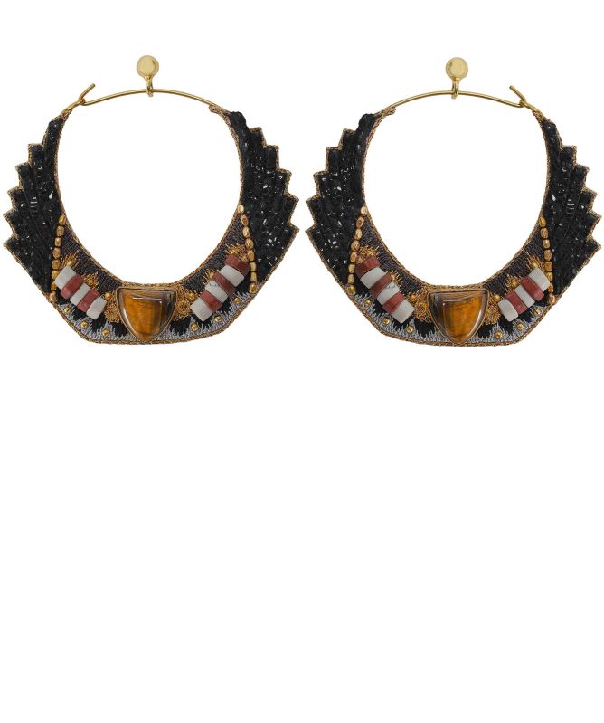 Nahua Cheri Hoop Earrings