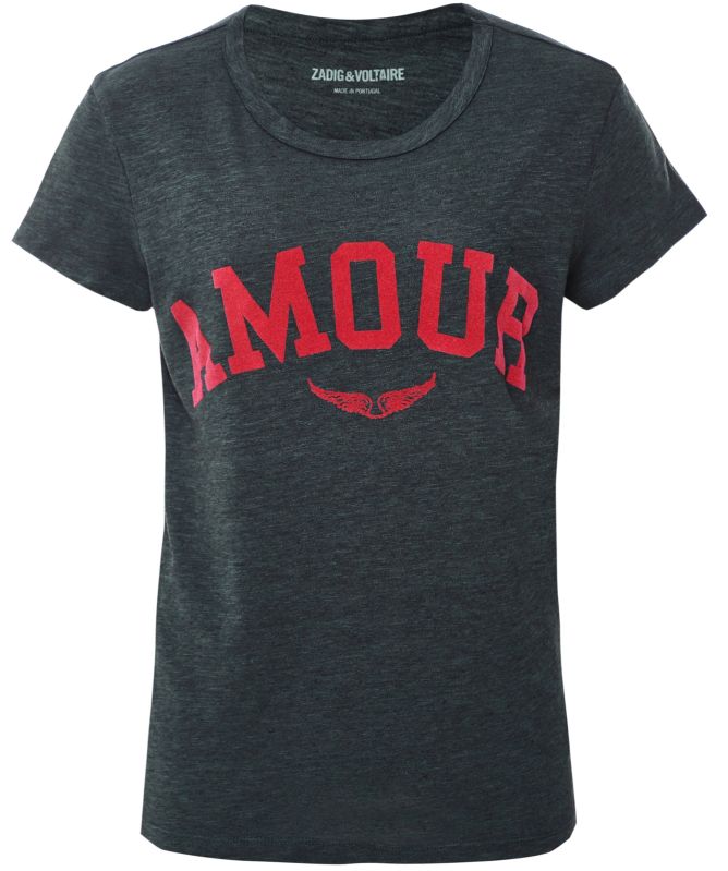 Zadig and Voltaire Walk Amour T-Shirt