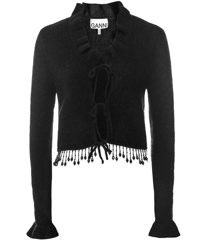 GANNI Soft Wool Bolero