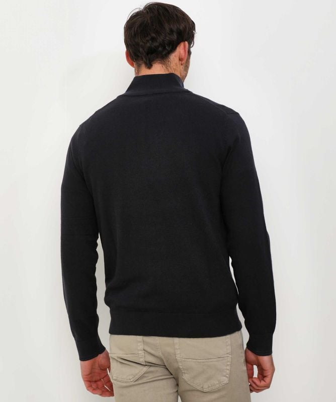 Paul Smith Half-Zip Zebra Jumper