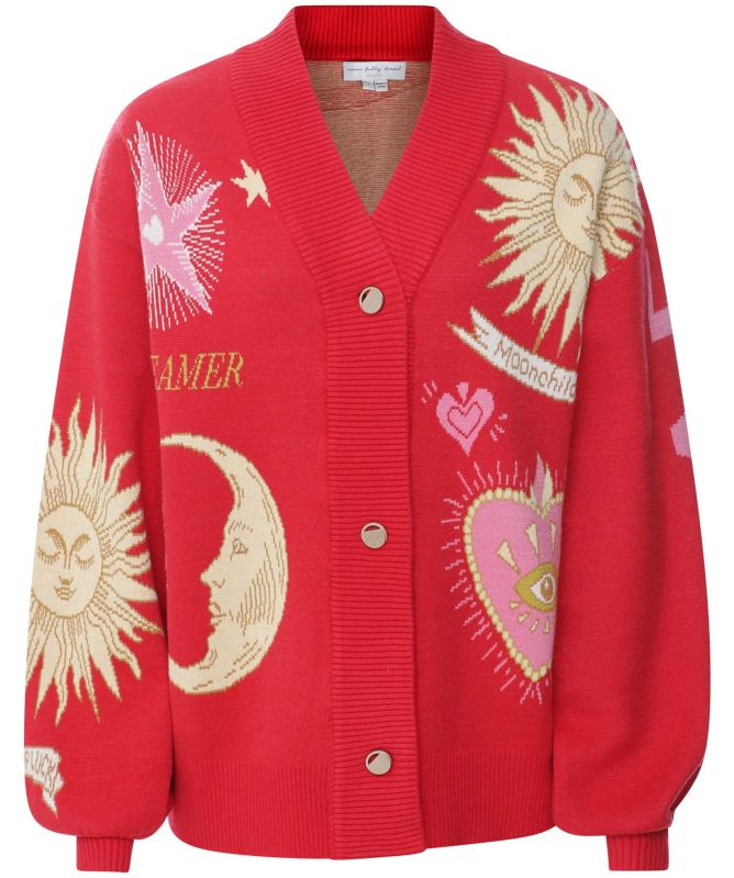 Never Fully Dressed Mystical Graphic Cardigan