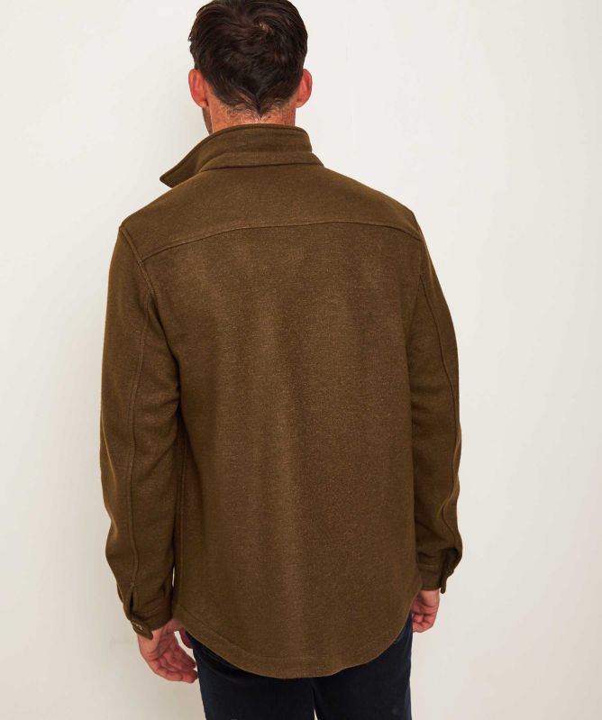 BOSS Virgin Wool C-Carper Overshirt