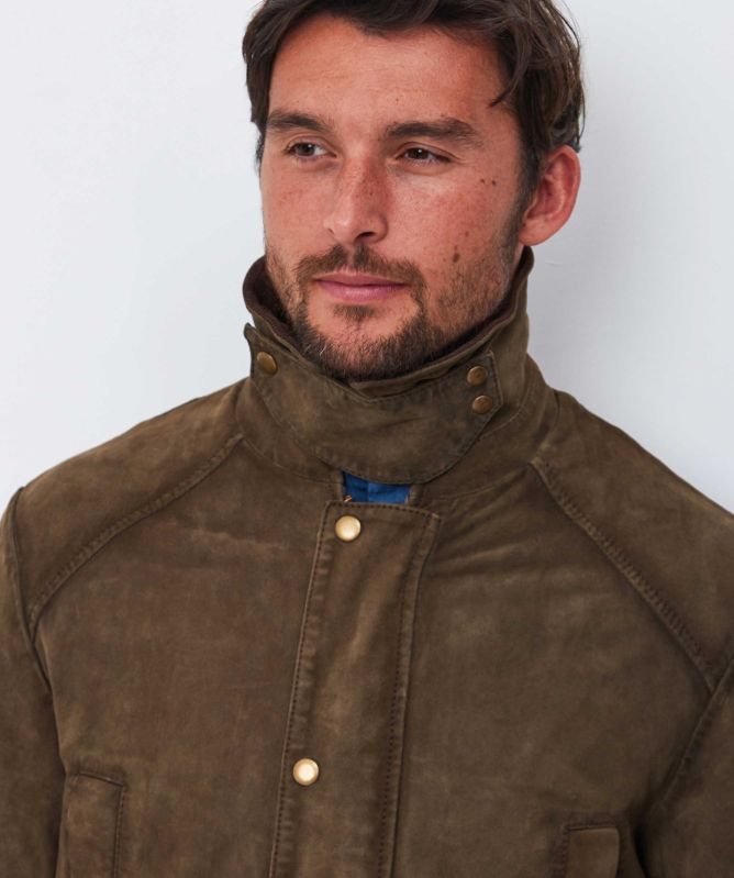 Jack Leathers Burned Suede Jacket