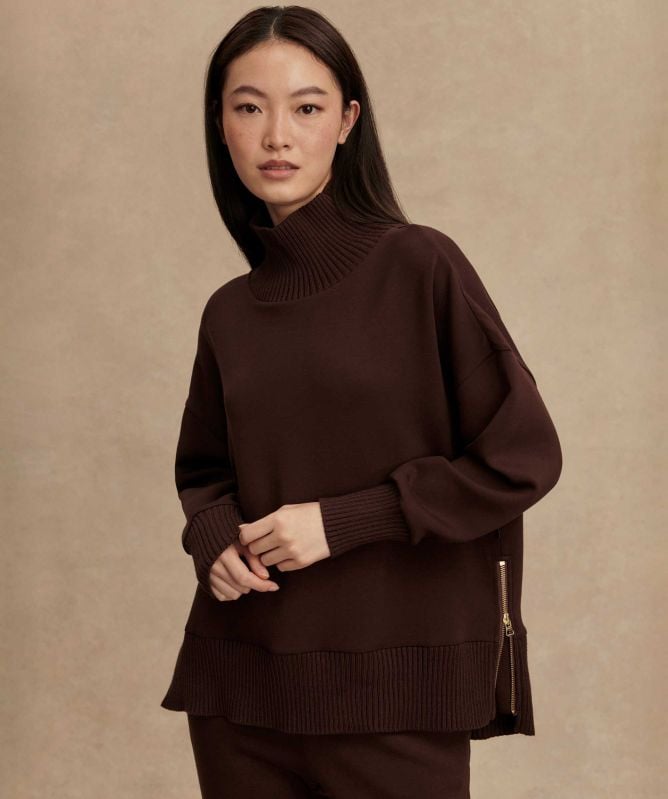 Varley Barker High Neck Sweatshirt