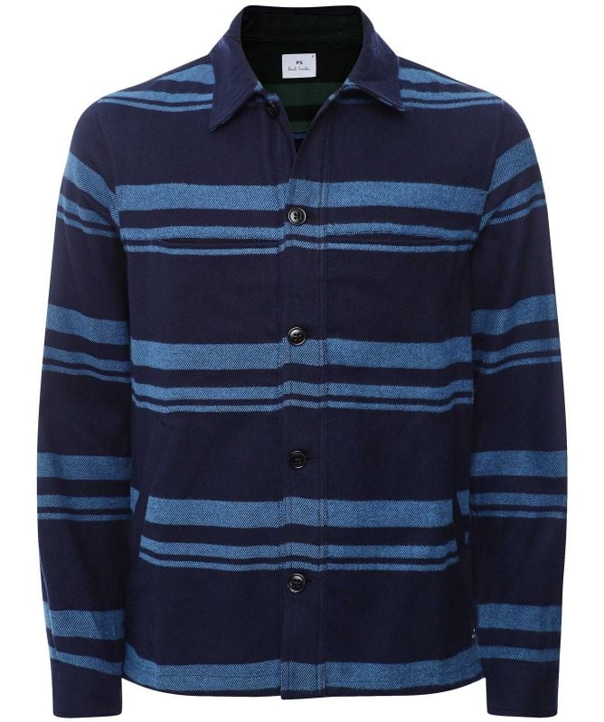 Paul Smith Striped Shirt Jacket