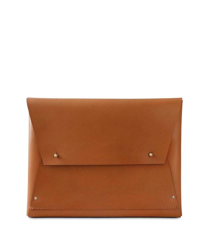 Nappa Dori Leather Wrap Sleeve 13"