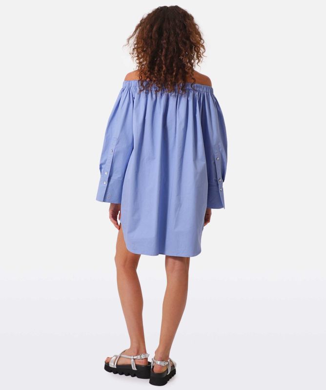 Stine Goya Amanuel Button-Up Mini Dress