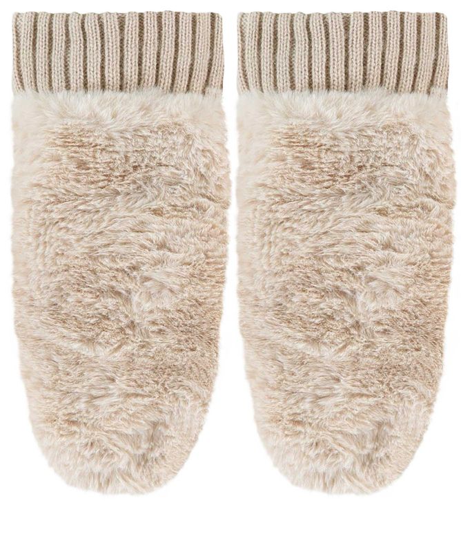 Rino and Pelle Oxo Faux Fur Mittens