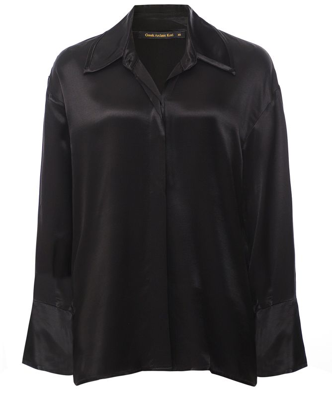 Greek Archaic Kori Satin Shirt