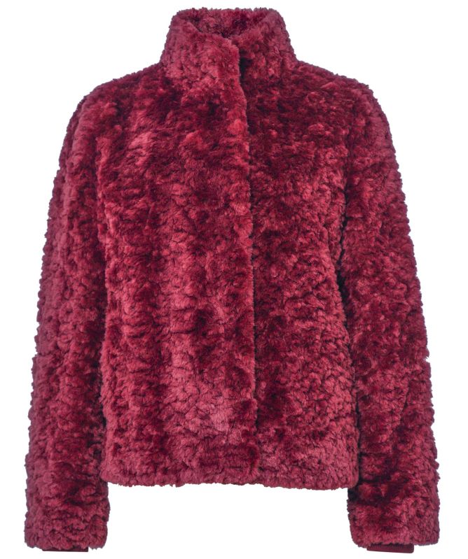Rino and Pelle Faux Fur High Neck Jacket