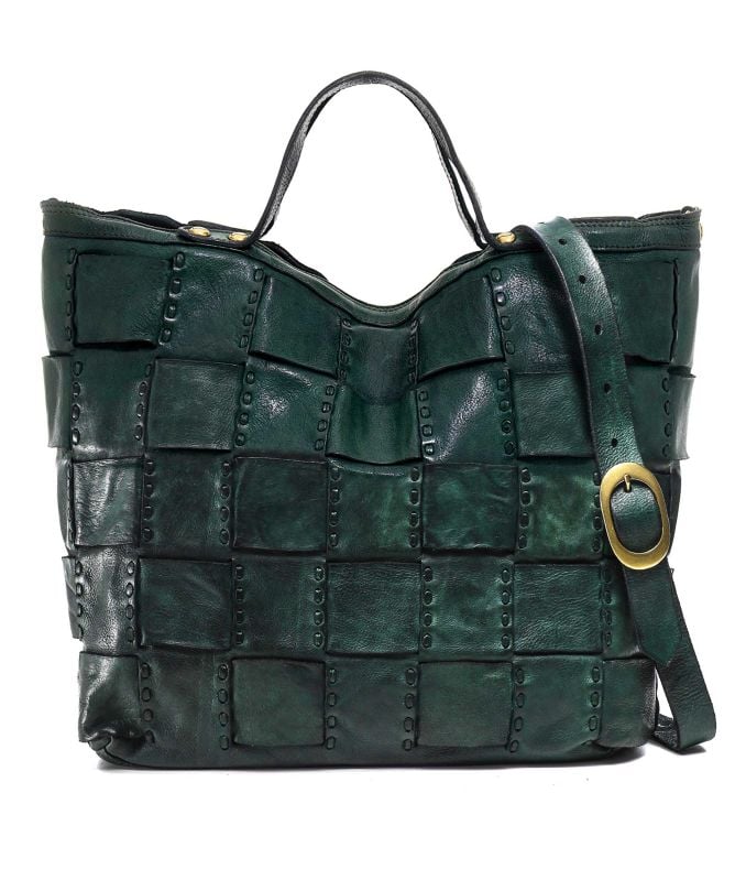 バッグ Campomaggi EDERA Round bag Crossbody Bag Edera Black | Campomaggi