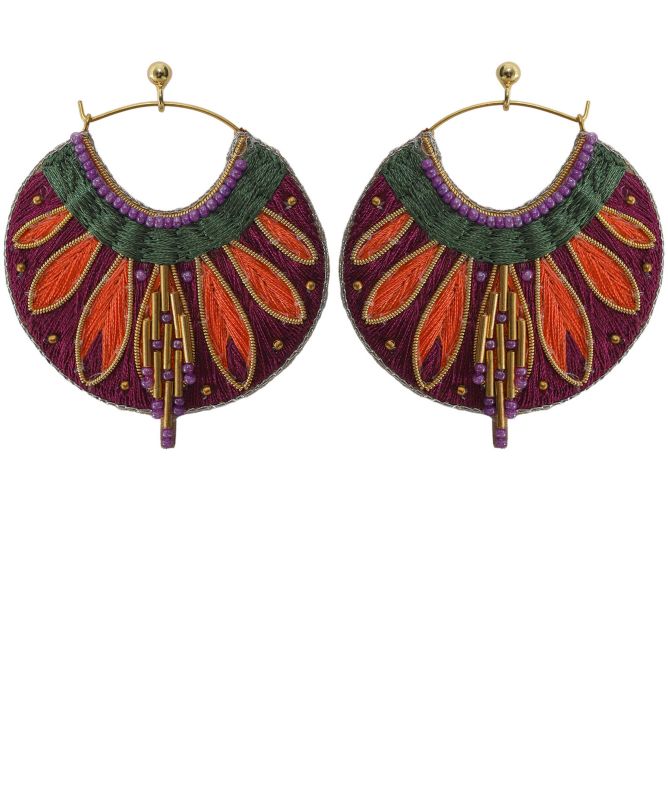 Nahua Apie Classic Hoop Earrings