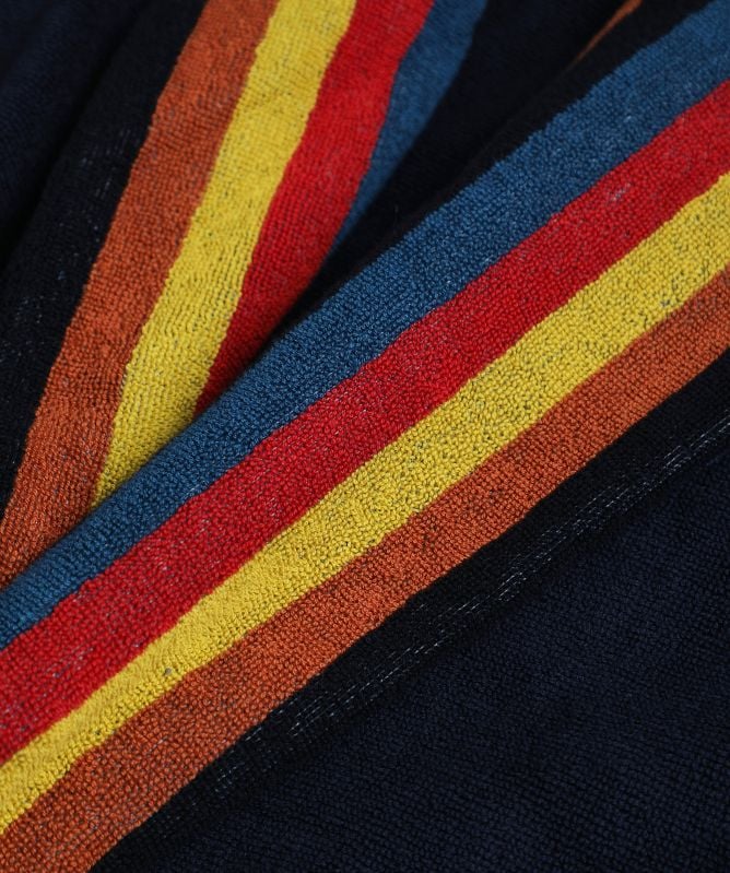 Paul Smith Artist Stripe Trim Dressing Gown