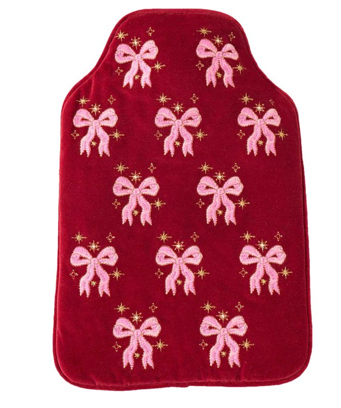 Elizabeth Scarlett Dazzling Bows Hot Water Bottle