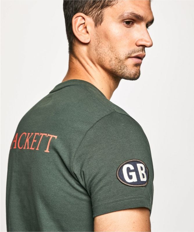 Hackett Crew Neck Badge T-Shirt