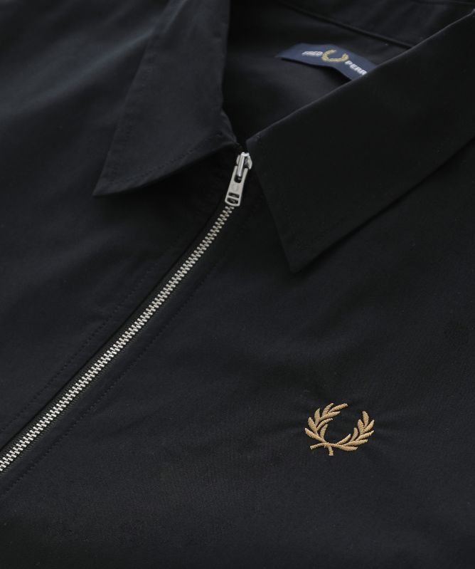 Fred Perry Poplin Zipper Overshirt