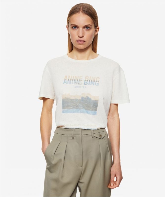 Anine Bing Harper Desert Road Tee