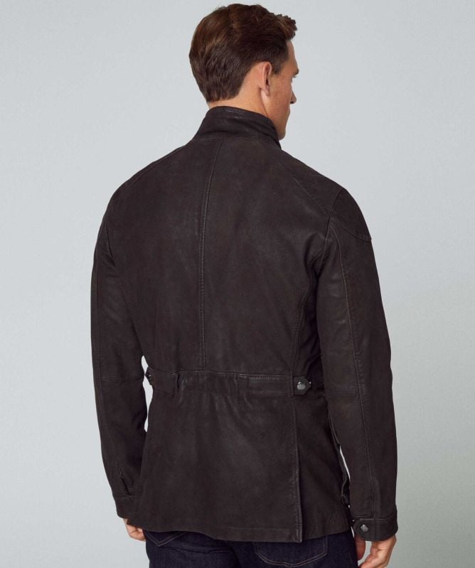 Hackett Leather Velospeed Jacket | Jules B