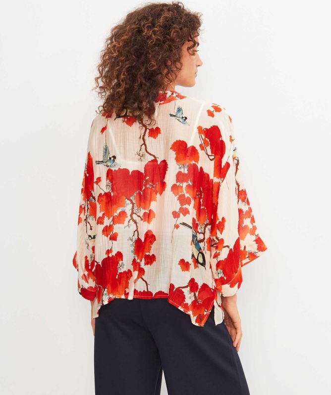 One Hundred Stars Acer Red Kimono