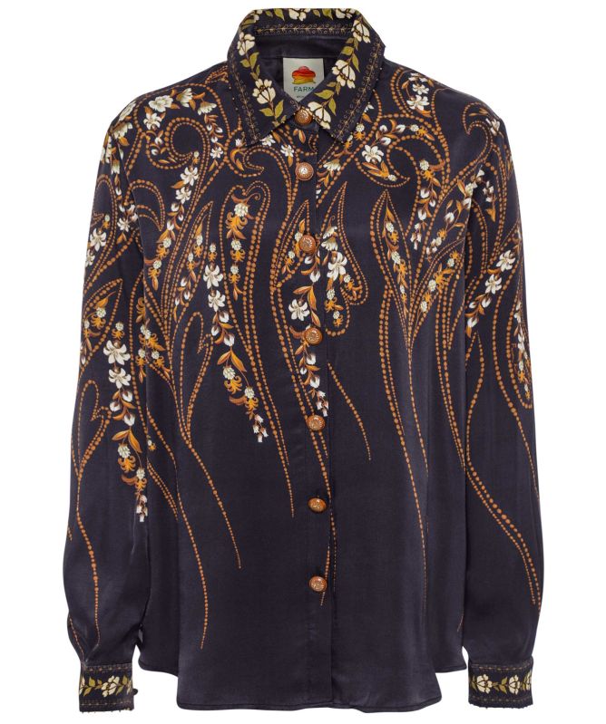 FARM Rio Garden Silhouette Shirt