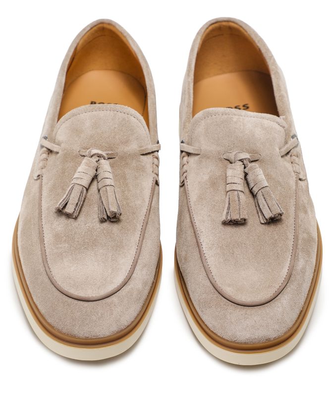 BOSS Hedley Suede Tassel Loafers