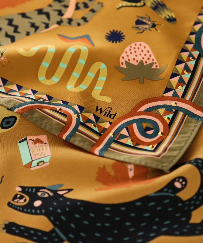 Wild Small Animo Scarf