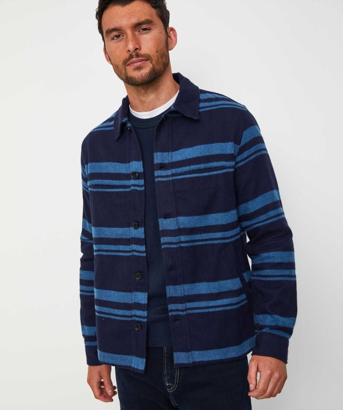 Paul Smith Striped Shirt Jacket